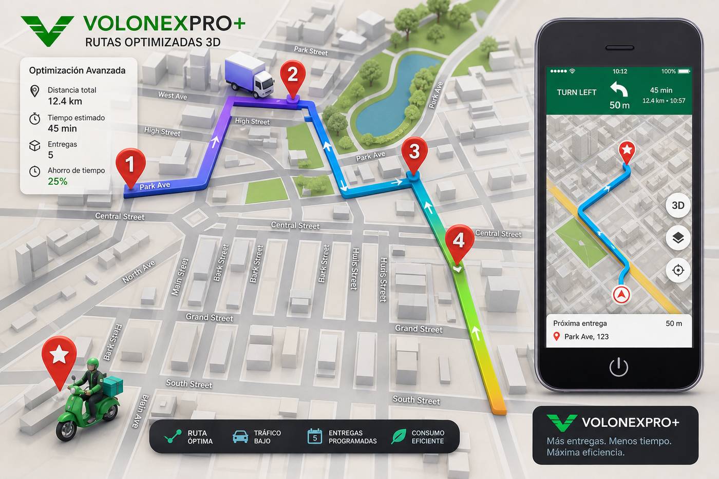 Rutas Optimizadas VolonexPro+
